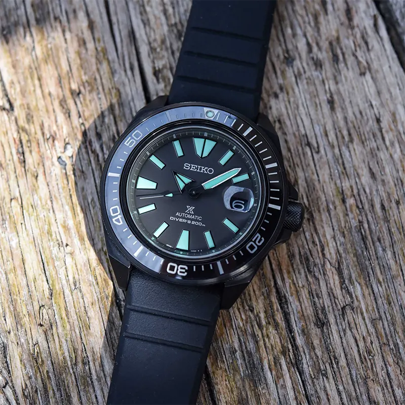 Seiko Prospex Samurai 'Night Vision' Limited Edition Men's Watch- SRPH97K1